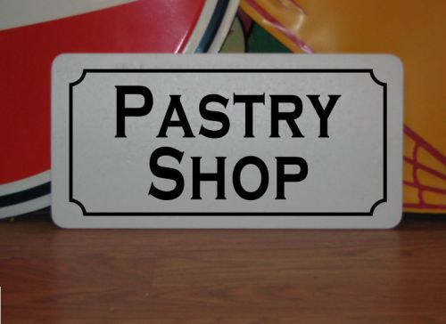PASTRY SHOP Metal Tin Sign 4 Candy General Store Bakery Donut Kitchen Decor