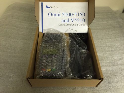New VeriFone Omni 5100 5150 and Vx510 Credit Card Processing Terminal