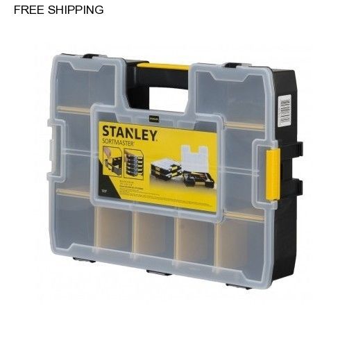 Stanley Tool Organizer Side Lock Latches Special Lid Structure Easy Stacking