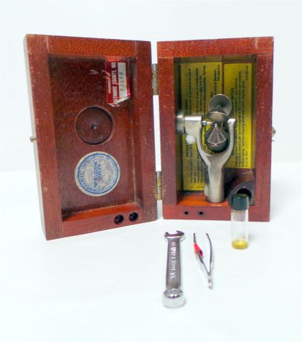 Vintage Teledyne Gurley Pygmy Water Current Flow Meter Velocity Open Air Case