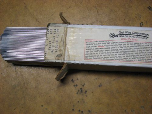 Gulf wire co american made alloy 5356 tig aluminum filler rod 1/16x36 5lb for sale