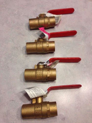 New ldr 1&#034; sweat ball valve 020 2272 lot of 4 ea for sale