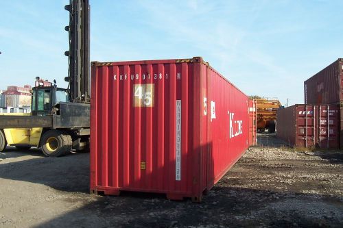 45&#039; high cube cargo / storage / shipping container chicago, il for sale
