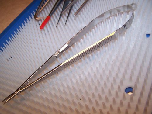 JACOBSON MICRO NEEDLE HOLDER 7&#034; NEW HI-QUALITY GERMAN-MADE SURGICAL SURGERY