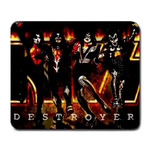 Custom Kiss Destroyer Band Large Mousepad Mouse Pad Free Shipping