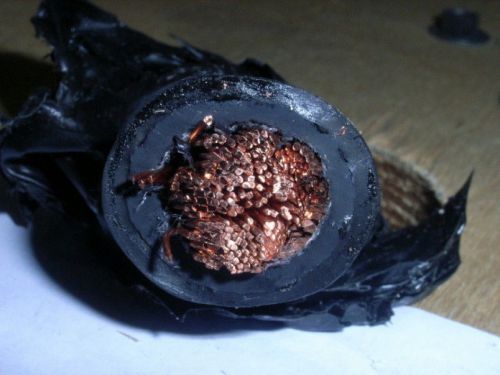 New copper core 4/0 electrical cable single conductor 500&#039; for sale