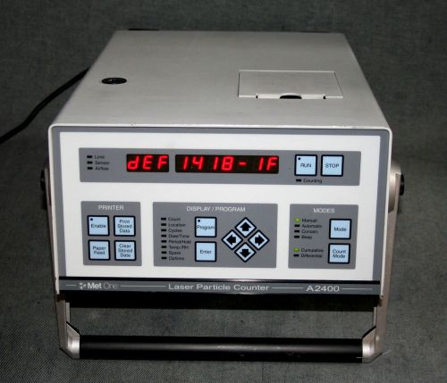 Met one a2400 laser particle counter for sale
