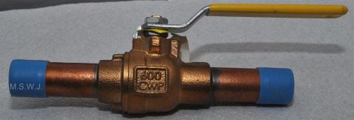 Two apollo 600 cwp  cii 3/4 inline brass valve for sale