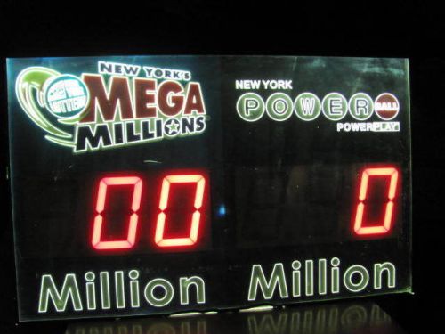 Mega Million / PowerBall Neon Sign