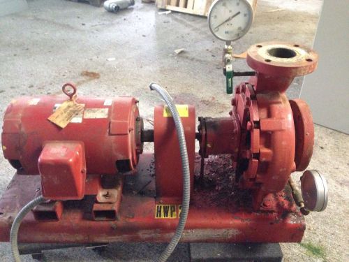 Armstrong 15 HP Centrifugal Pump Unit Model 4030 BF 4&#034;x 3&#034; X 10&#034;