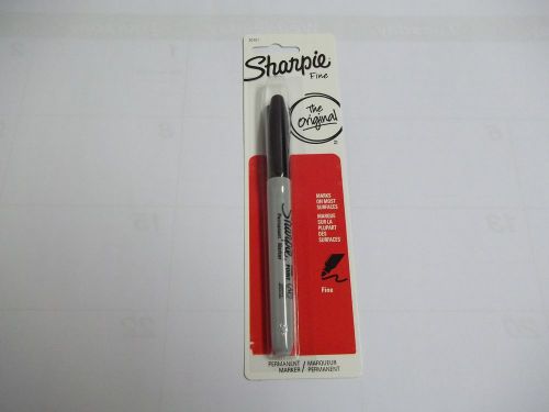 1 Black Fine Tip Sharpie New Package Mark Your Packages Fragile Free Shipping!