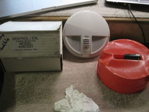 Sentrol/esl 449csst smoke detector 4 wire w/audible for sale