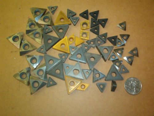 NEW CARBIDE INSERTS VARIOUS TYPES THREAD TURN GROOVE 2LBS. MACHINIST TOOLS LATHE