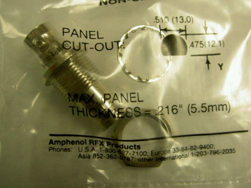 Amphenol 31-220N-RFX BNC Female to Female Bulkhead Adaptor 44pcs, 50 ohms