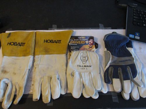 welding tig weld gloves 3 pair  id. 45