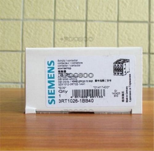 1pcs new siemens contactor 3rt1024-1bb40 for sale