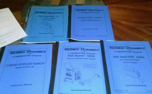 Thermal dynamics mauals. 5 booklet LOT