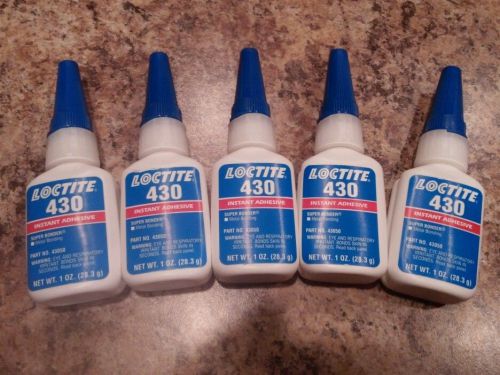 LOCTITE 430 Instant Adhesive, 1 oz. Bottle, Clear