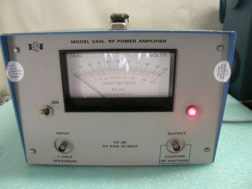 ENI 240L RF Power Amplifier, 20 kHz to 10 MHz, 40 W, 50 dB