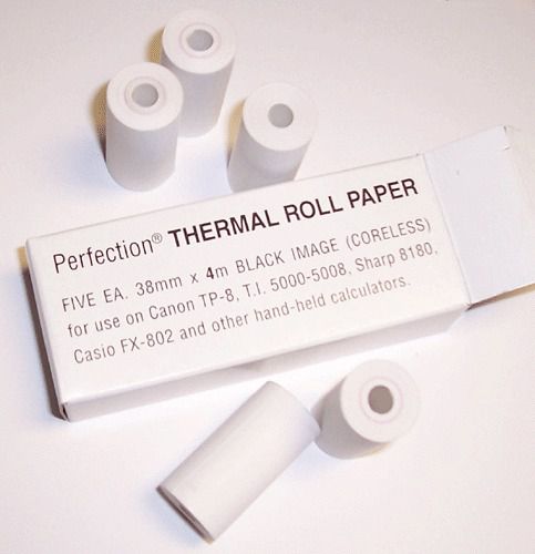 PERFECTION Thermal Roll Paper for Seiko S129/S149 Print Timers