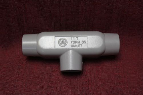 Appleton T100-A 1&#034; Aluminum T Form 85 Unilet Conduit Body New