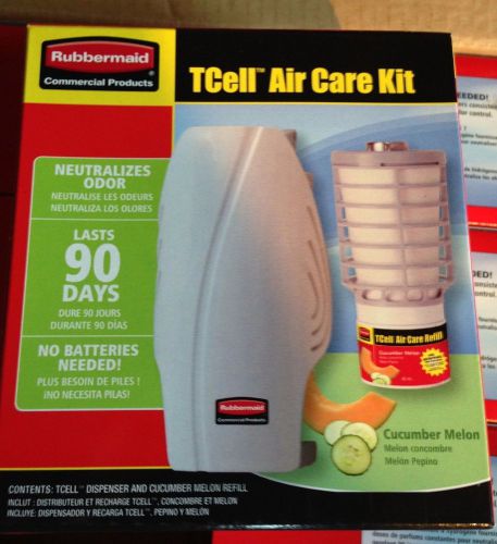 6 NEW TCELL AIR CARE FRAGRANCE DISPENSER RUBBERMAID NO BATTERIES NEEDED