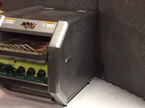 Apw wyott conveyor toaster (eco-4000) for sale