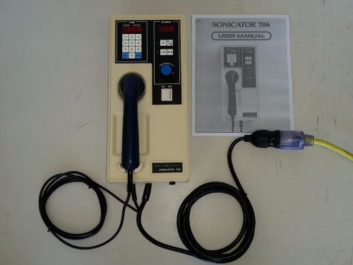 Mettler Sonicator 706 Ultrasound Therapy Machine