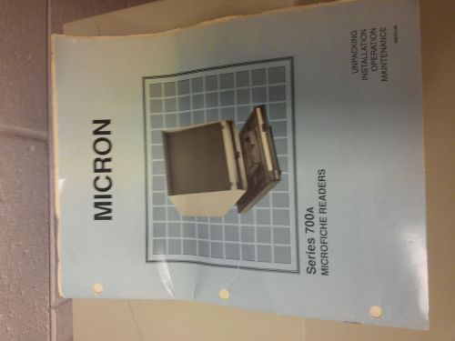 vintage microfiche reader