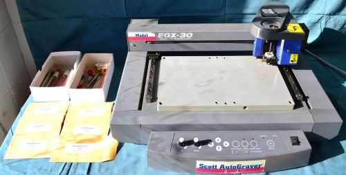 Roland EGX-30 Engraver With Scott Carbide Cutters