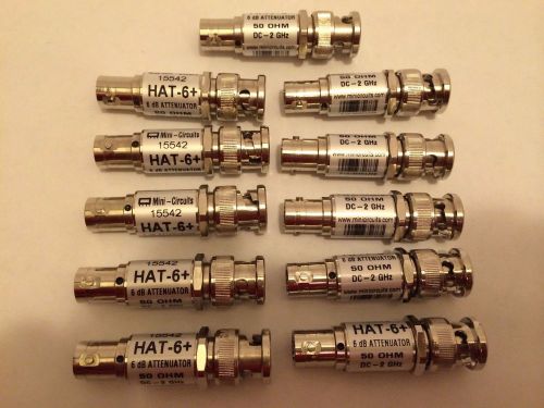 Mini-circuits hat-6+ attenuator bnc for sale