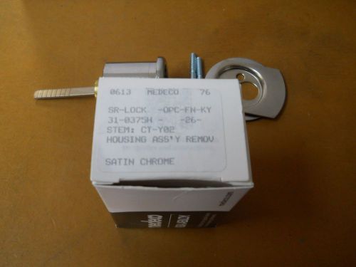 Medeco lock housing 31-0375-26 stem ct-y02 satin chrome for sale