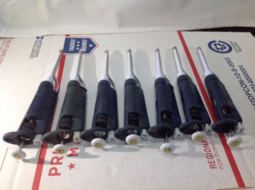 Gilson Pipetman Pipette P200 Adjustable Volume 50 - 200 ul Small top sold each
