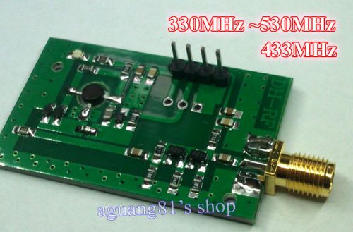 12V RF Voltage Controlled Oscillator Frequency Source Broadband VCO 330-530MHz