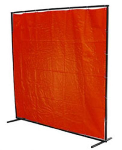 Welding curtains/orange or green vinyl / green fibreglass / green canvas for sale