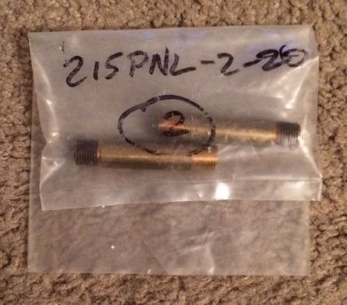 NEW SEALED (2) PARKER VS215PNL-2-20 Long Pipe Nipple Brass