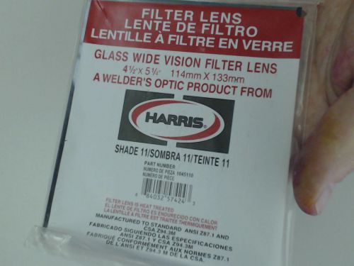 Harris Glass Wide Vision Filter Lens Welder Optic 4.50x5.25 1045110 684032574243
