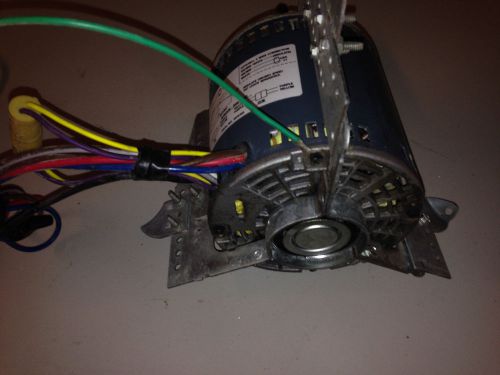 Marathon 3/4 hp direct drive blower motor 208-230vac 1075 rpm 48y frame - used for sale