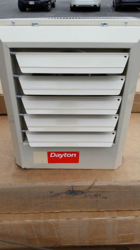 Dayton electric unit heater, 5 kw 208 volt for sale