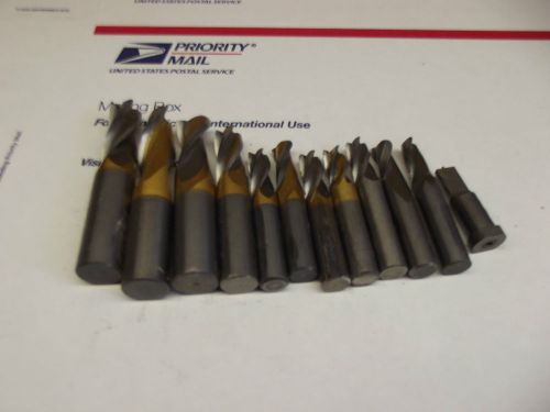 Machinist tool drill press bit lot High quality USA industrial commercial grade