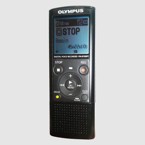 OLYMPUS VN-8700PC 4GB DIGITAL VOICE RECORDER DICTAPHONE