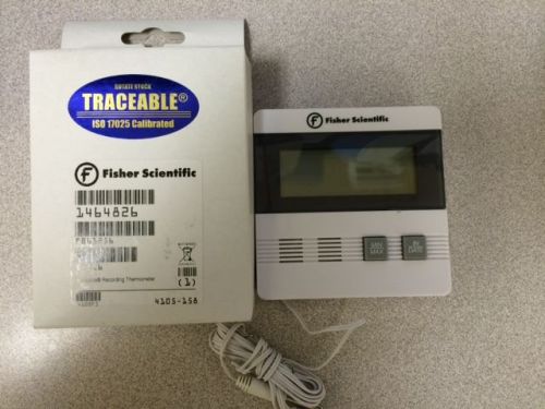 4 Brand new Fisher Scientific Traceable Thermometer ISO 17025 Calibrated