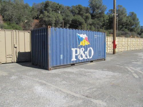 USED OCEAN/SEA CONTAINER 8X20 AS IS, NOT RE PAINTED.