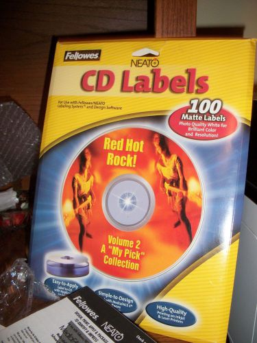 Fellowes Neato CD Labels - 45 Count