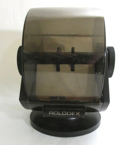 Rolodex Large Round 2&#034;x4&#034; Rotating Card File A-Z Cards Swivel Top