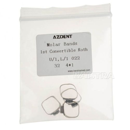 1 Pack AZDENT Orthodontic Dental buccal tube Roth 0.022 size 32# For first Molar