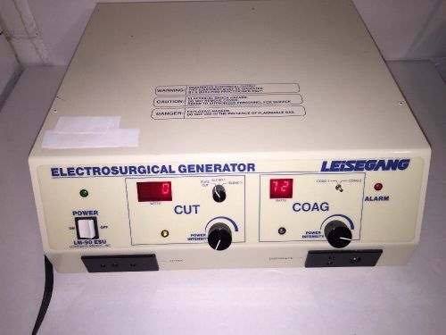 Leisegang medical lm-90 esu electrosurgical generator 115v fuse 3.15 amp for sale