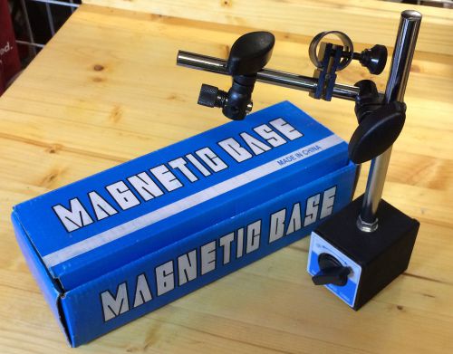 MAGNETIC BASE Holder for Dial Test Indicator 130 lb magnet base