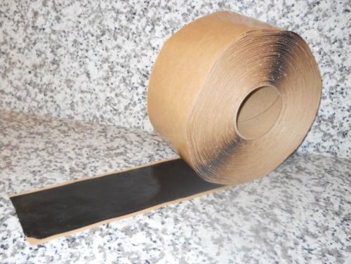Modcona Supply EPDM Black or White Cured Cover Tape 6&#034; x 50&#034;