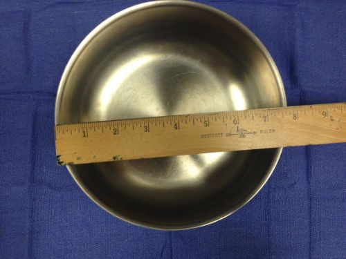 Polar Stainlesss Steel Surgical Bowl 7 3/4&#039; Diameter